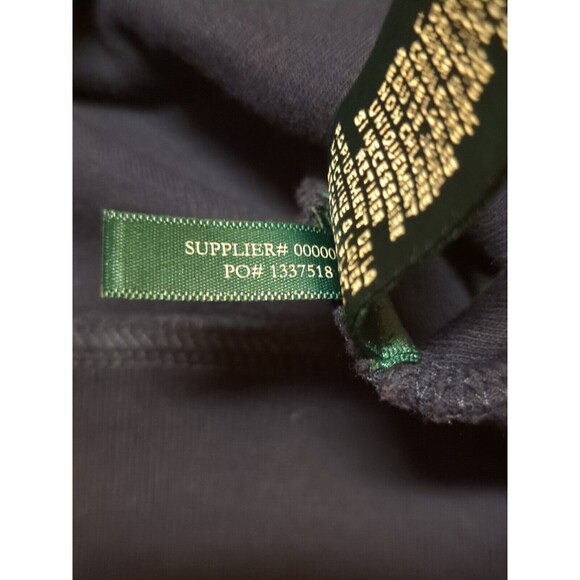 Lauren Ralph Lauren Sweater Cardigan Sweatshirt Womens Medium Petite Blue Button - Picture 12 of 12